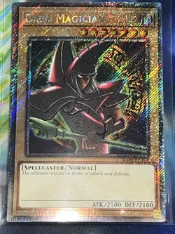 *** DARK MAGICIAN *** QUARTER CENTURY SECRET RARE ARKANA ART RA04-EN106 YUGIOH - Image 1