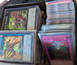 500+ Yugioh Cards W/ 2014 Collectors Tin - 30+ Rare/Holo included - Image 1