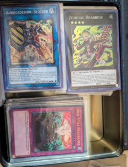 500+ Yugioh Cards W/ 2014 Collectors Tin - 30+ Rare/Holo included - Image 2