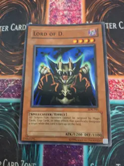 Yugioh Lord of D. SDK-041 Super Rare Unlimited Moderately Played a1/ - Image 1