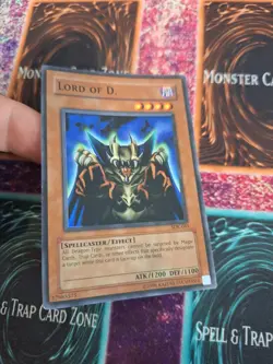 Yugioh Lord of D. SDK-041 Super Rare Unlimited Moderately Played a1/ - Image 2