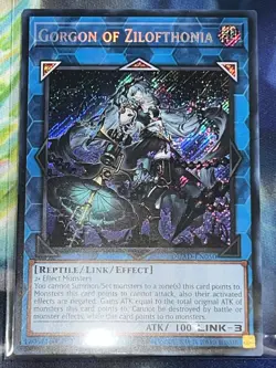 Gorgon of Zilofthonia - DUAD-EN050 - Near Mint NM - Secret Rare NM Yugioh - Image 1