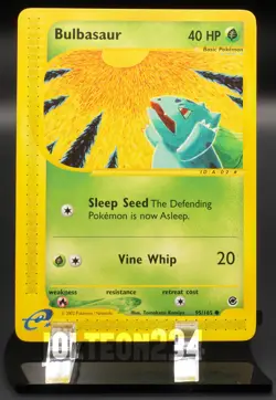 Pokemon TCG Card - Bulbasaur 95/165 Expedition Base Set Common - Image 1