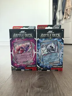 Pokemon TCG Tinkaton EX Chien-Pao EX Battle Decks - 120 Cards (BUNDLE) Sealed 820650852404 - Image 1