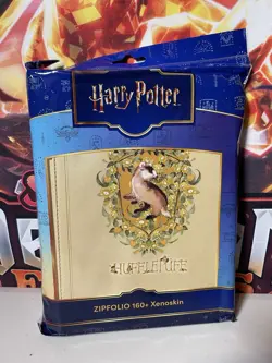 NEW Harry Potter Card Storage 8 Pocket Zipfolio XenoSkin House Hufflepuff Binder - Image 1