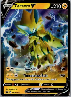 Zeraora V Promo SWSH: Sword & Shield Promo Cards SWSH263 NM - Image 1