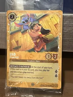 Lilo - Escape Artist 25 Disney Lorcana Promo Cards Holo - Image 1