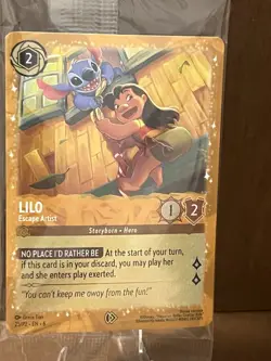 Lilo - Escape Artist 25 Disney Lorcana Promo Cards Holo - Image 2