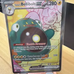 Ionos Bellibolt ex 172/159 Journey Together Full Art Ultra Rare Pokemon Card - Image 1