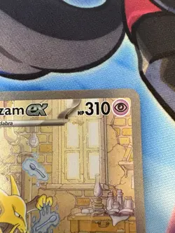 Pokemon TCG Alakazam EX Scarlet & Violet 151 Card 201/165 Holo NM - Image 3