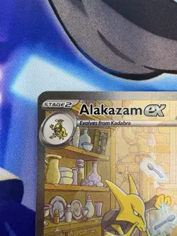 Pokemon TCG Alakazam EX Scarlet & Violet 151 Card 201/165 Holo NM - Image 4