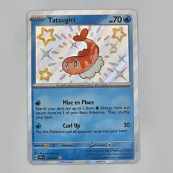 Tatsugiri 127/091 Holo NM Pokemon TCG Scarlet Violet Paldean Fates Rare Card - Image 1