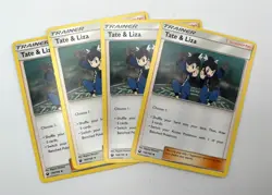 Tate & Liza 148/168 4x x4 Pokemon Cards Celestial Storm 2018 Playset LP - Image 1