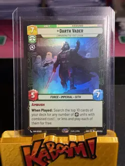 Darth Vader Commanding the First Legion - Star Wars Unlimited SOR 087/252 - Image 1