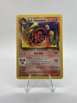 Pokemon TCG Dark Charmeleon Card 32/82 Team Rocket LP/NM Condition 2000 WOTC - Image 1