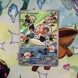 Pokemon TCG Clobbopus 207/191 Surging Sparks Illustration Rare Holo Card - Image 1