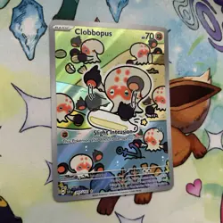 Pokemon TCG Clobbopus 207/191 Surging Sparks Illustration Rare Holo Card - Image 3
