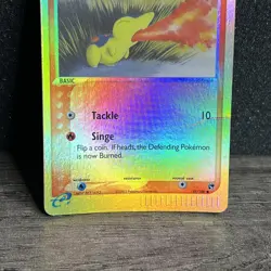 Cyndaquil 59/100 Reverse Holo EX Sandstorm Pokemon Card E Series MP - Image 3