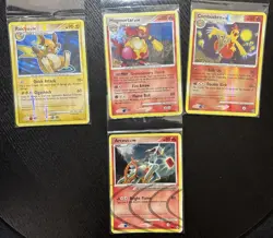Arceus Holo AR3 Platinum Arceus 2009 English Pokemon Card lot Raichu + Magmortar - Image 1