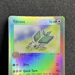 Vibrava 47/97 Reverse Holo EX Dragon Pokemon Card E Series MP - Image 2