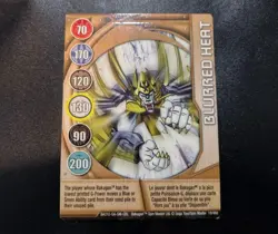 Bakugan Battle Brawlers | Blurred Heat 19/48d Copper Gate Card Blade Tigrerra - Image 1