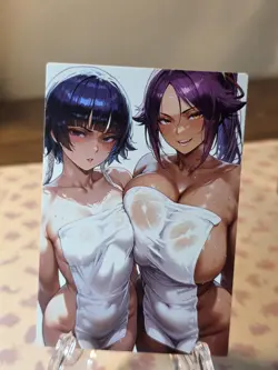 YORUICHI SHIHOIN Bleach Anime Waifu Card - Image 1