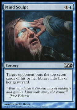MTG: Mind Sculpt - Core 2013 - Magic Card - Image 1