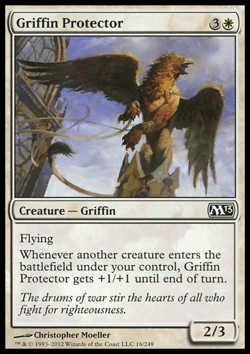 MTG: Griffin Protector - Core 2013 - Magic Card - Image 1