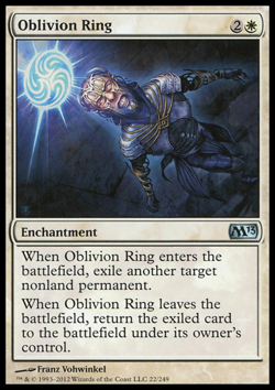 MTG: Oblivion Ring - Core 2013 - Magic Card - Image 1