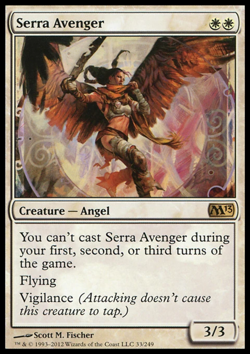 MTG: Serra Avenger - Core 2013 - Magic Card - Image 1