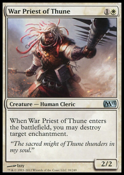 MTG: War Priest of Thune - Core 2013 - Magic Card - Image 1