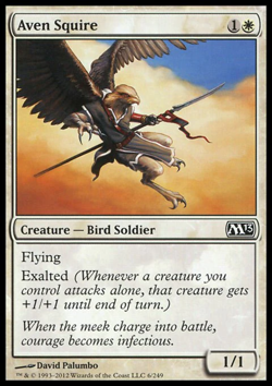 MTG: Aven Squire - Core 2013 - Magic Card - Image 1