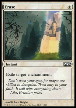 MTG: Erase - Core 2013 - Magic Card - Image 1