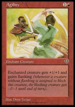 MTG: Agility - Mirage - Magic Card - Image 1