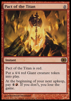 MTG: Pact of the Titan - Future Sight - Magic Card - Image 1