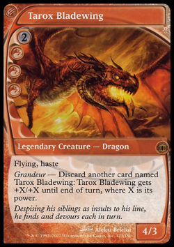 MTG: Tarox Bladewing - Future Sight - Magic Card - Image 1
