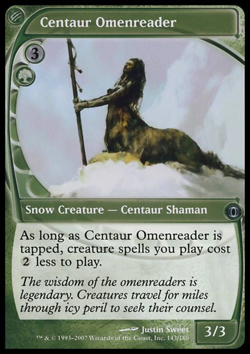 MTG: Centaur Omenreader - Future Sight - Magic Card - Image 1