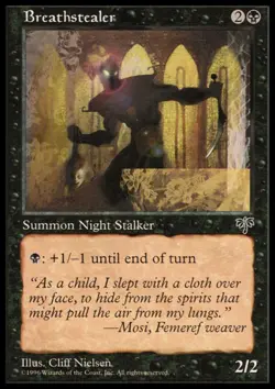 MTG: Breathstealer - Mirage - Magic Card - Image 1
