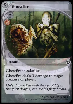 MTG: Ghostfire - Future Sight - Magic Card - Image 1