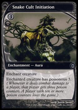 MTG: Snake Cult Initiation - Future Sight - Magic Card - Image 1