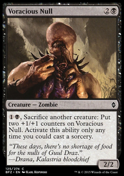 MTG: Voracious Null - Battle for Zendikar - Magic Card - Image 1
