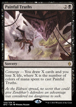 MTG: Painful Truths - Battle for Zendikar - Magic Card - Image 1