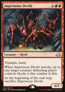 MTG: Impetuous Devils - Eldritch Moon - Magic Card - Image 1