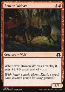 MTG: Brazen Wolves - Eldritch Moon - Magic Card - Image 1