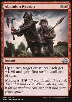 MTG: Abandon Reason - Eldritch Moon - Magic Card - Image 1