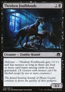 MTG: Thraben Foulbloods - Eldritch Moon - Magic Card - Image 1