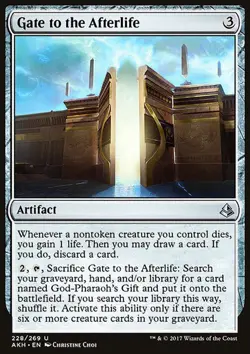 MTG: Gate to the Afterlife - Amonkhet - Magic Card - Image 1