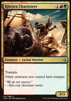 MTG: Khenra Charioteer - Amonkhet - Magic Card - Image 1