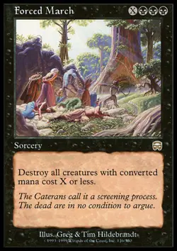 MTG: Forced March - Mercadian Masques - Magic Card - Image 1