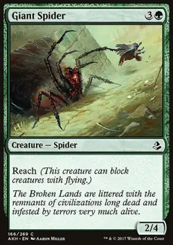 MTG: Giant Spider - Amonkhet - Magic Card - Image 1